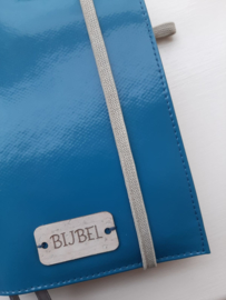 Bijbelhoes Tafelzeil Blauw