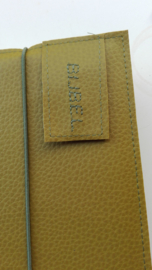 Bijbelhoes Vegan Leather Licht Olijfgroen