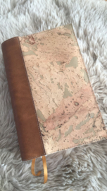 HSV verwijsbijbel  Bijbelhoes kurk met vegan leather rug