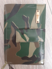 Bijbelhoes camouflage jong vivella