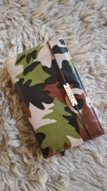 Bijbelhoes Camouflage Wild Forest voor de JB Schoolbijbel