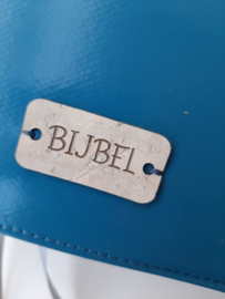 Bijbelhoes Tafelzeil Blauw