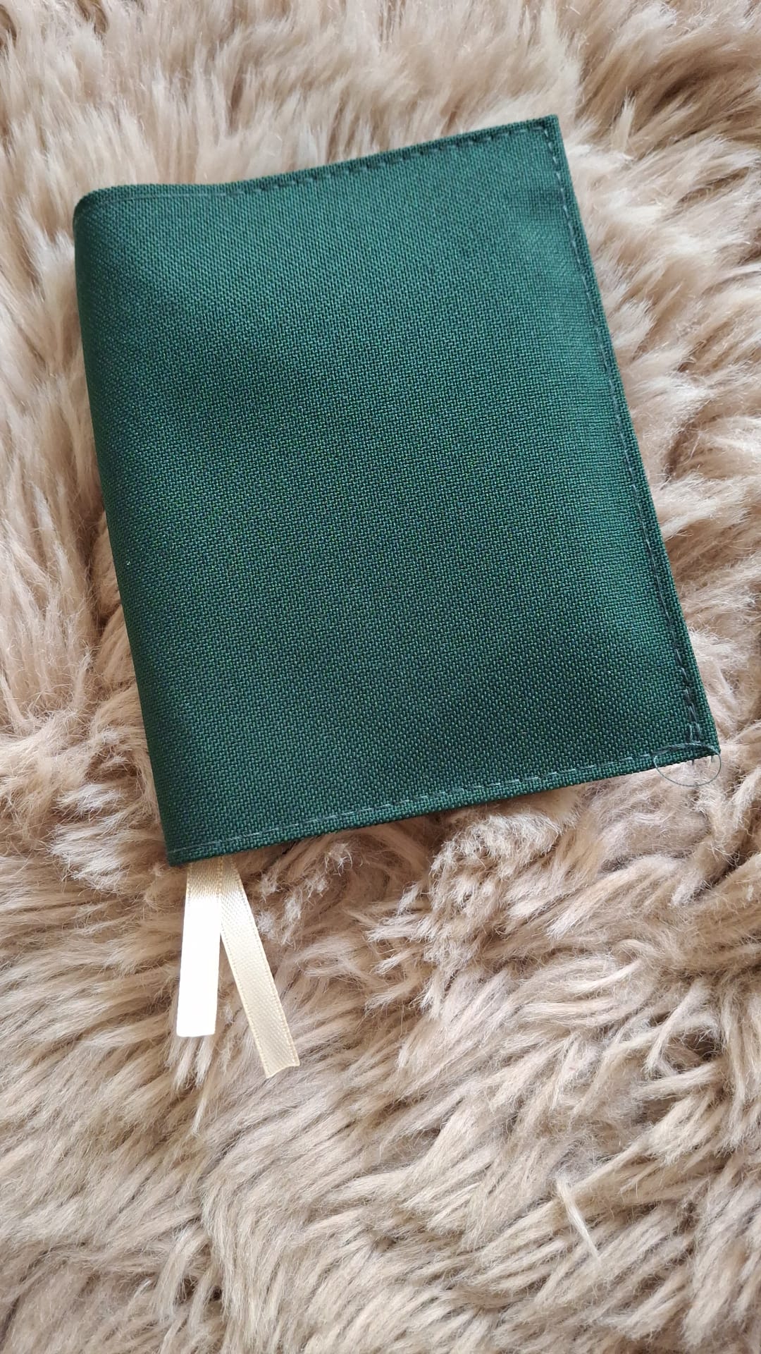 Jongbloed zakbijbel: Bijbelhoes canvas Donker Groen