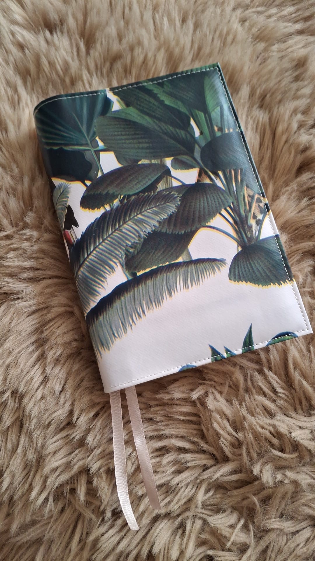 Bijbelhoes tafelzeil Tropical voor JB Schoolbijbel