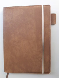 Bijbelhoes Vegan Leather Cognac