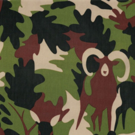 Bijbelhoes  Camouflage Wild Forest voor JB Schoolbijbel