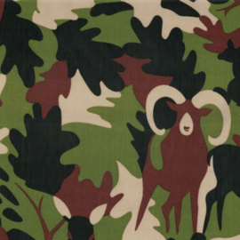 Bijbelhoes Tafelzeil Camouflage Wild Forest