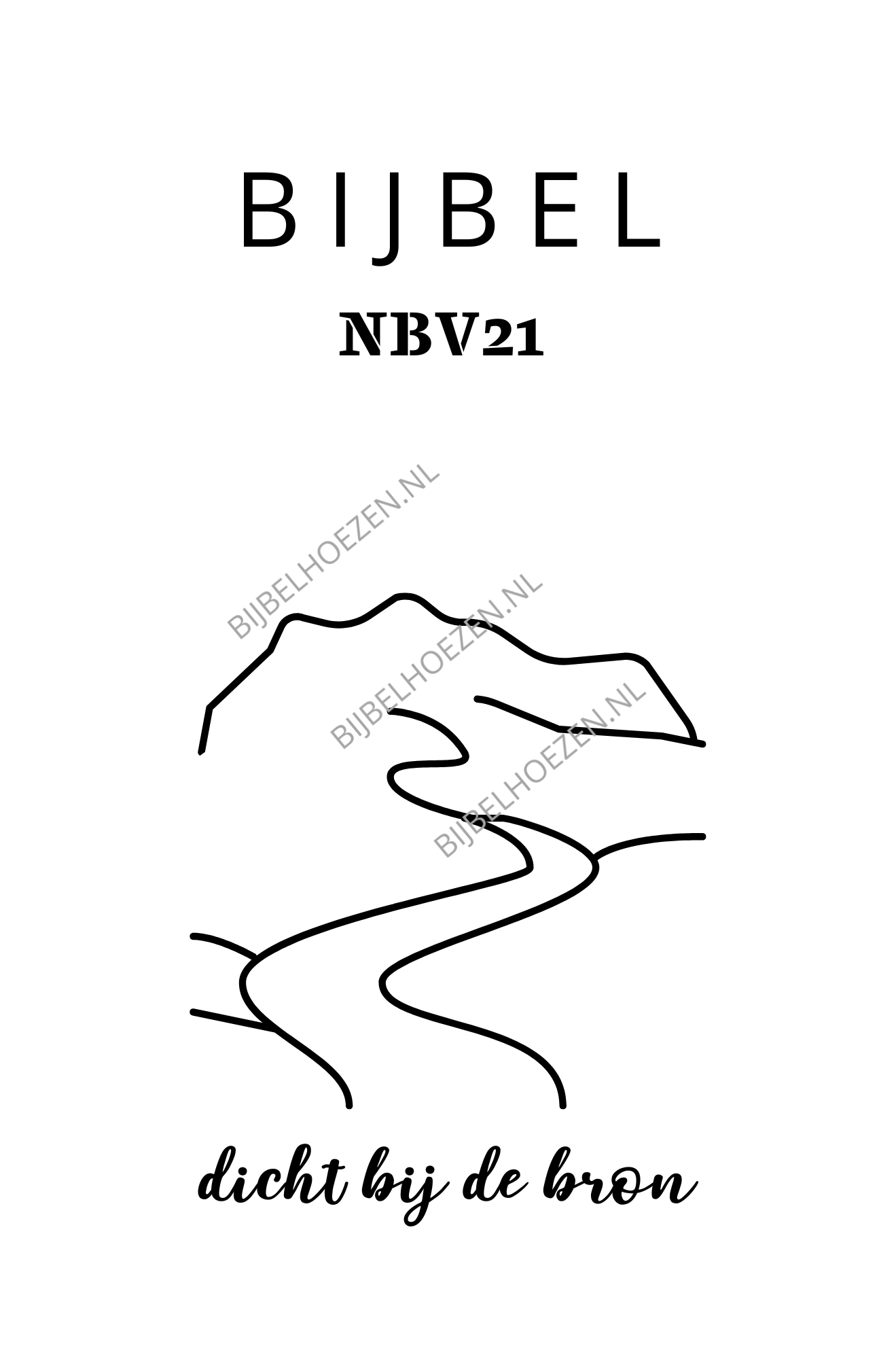 Gravure NBV21 uit onze standaard collectie