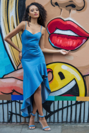 midi jurk denim maat 34, 36