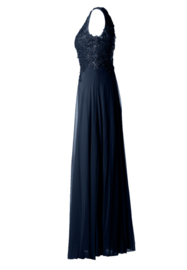 bruidsmeiden jurk marineblauw maat 36, 38, 40