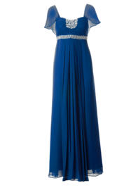 royalblauwe galajurk grote maat 46, 48