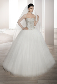 prinsessen trouwjurk Demetrios maat 38 t/m 42
