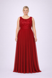 grote maat galajurk rood maat 46, 48, 50