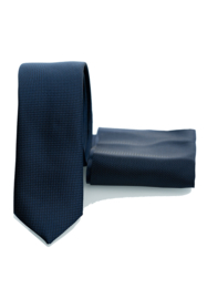 heren stropdas marineblauw