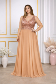 pastel kleur galajurk grote maat 44, 46