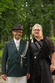 Schutterskoningin en Adjudant van Overdinkel