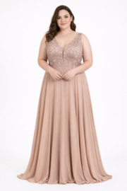 pastel kleur galajurk grote maat 44, 46