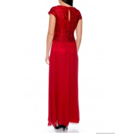 plus size galajurk rood maat 46 48 50