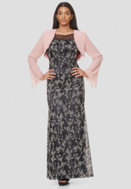 model 3022 bolero chiffon oranje