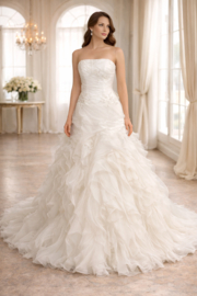 Prinsessen trouwjurk