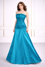 petrol kleur galajurk maat 34-38