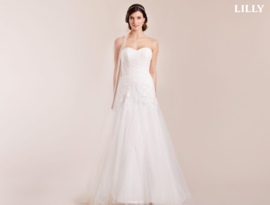 Bruidsjurk Lilly Bridal, maat 32, 34, 36