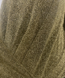 glitter galajurk goud maat 38, 40