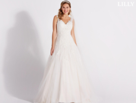 Trouwjurk Lilly Bridal maat 32 t/m 42