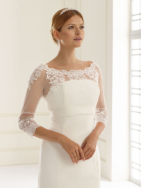 Bianco Evento E176 bolero grote maat 42, 44, 46