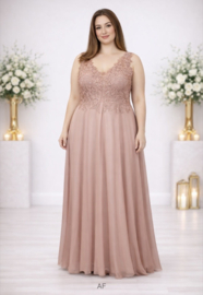 grote maat galajurk roze 46, 48, 50