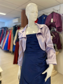 lila bolero satijn maat 42 t/m 48