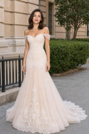 fit & flare trouwjurk maat 36 38 40