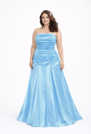 turquoise galajurk grote maat 44 t/m 54