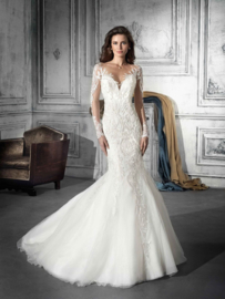 trouwjurk Demetrios ivoor maat 34 36 38