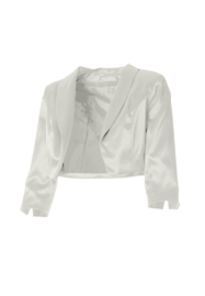 ivoor wit  bolero jasje maat 38, 40, 42