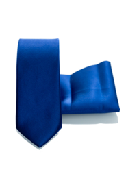 heren stropdas royalblauw