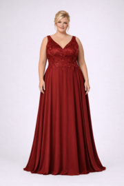 grote maat galajurk rood maat 46, 48, 50