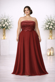 grote maat galajurk rood maat 48, 50