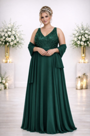 grote maat galajurk groen maat 46, 48