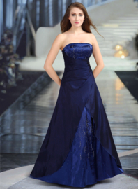 royalblauwe galajurk maat 34, 36, 38