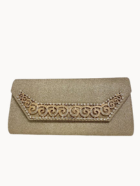 gala clutch goud