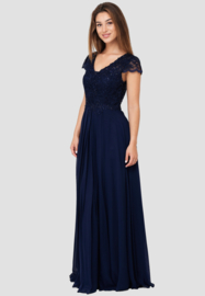 avondjurk groen plus size maat 52 t/m 60