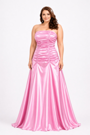 roze galajurk maat 38-40-42
