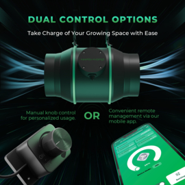 Mars Hydro iFresh 15cm Smart SET Inline Fan + Filter + Speed Controller