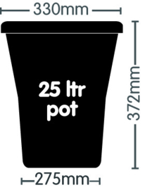 AutoPot 25 Liter pot voor 1Pot XL