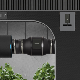 AC Infinity CLOUDLINE PRO S4 – 10cm Inline Fan + Speed Controller
