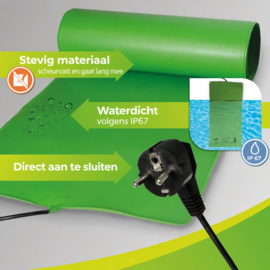 Biogreen Warmtemat 60 x 120 cm 140 W met Thermo2 thermostaat