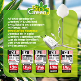 Biogreen LED plantenlamp Leaf 4,8 W dimbaar met timer