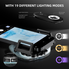 Spider Farmer Smart Phone 200X Microscope