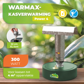 Biogreen Paraffine kasverwarming Warmax Power 4 300 W